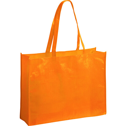 Tasche KAREAN , orange, Non-Woven, 52,00cm x 15,00cm x 40,50cm (Länge x Höhe x Breite), Bild 1