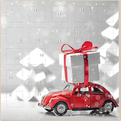 Carré du calendrier de l\'Avent cubes de chocolat Ritter SPORT, Image 1