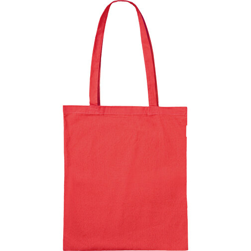 Tasche Aus Baumwolle , rot, 100 % Baumwolle, 39,00cm x 27,00cm x 56,00cm (Länge x Höhe x Breite), Bild 1