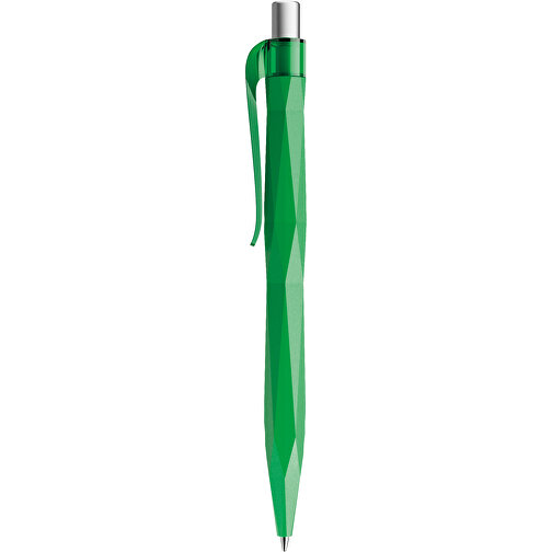 Prodir QS20 PMT Push Kugelschreiber , Prodir, hellgrün / silber satiniert, Kunststoff/Metall, 14,10cm x 1,60cm (Länge x Breite), Bild 2