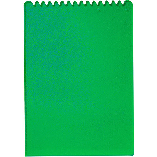 Eiskratzer 'Rechteck' , trend-grün PS, Kunststoff, 14,70cm x 0,30cm x 10,30cm (Länge x Höhe x Breite), Bild 1