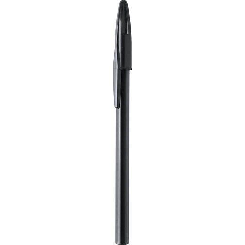 Kugelschreiber UNIVERSAL , schwarz, ABS, 14,50cm (Breite), Bild 1