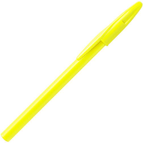 Kugelschreiber UNIVERSAL , gelb, ABS, 14,50cm (Breite), Bild 2