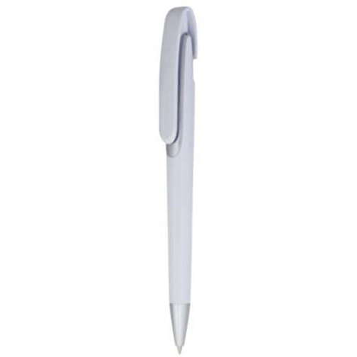 Kugelschreiber KLINCH , silber, ABS, 14,70cm (Breite), Bild 1