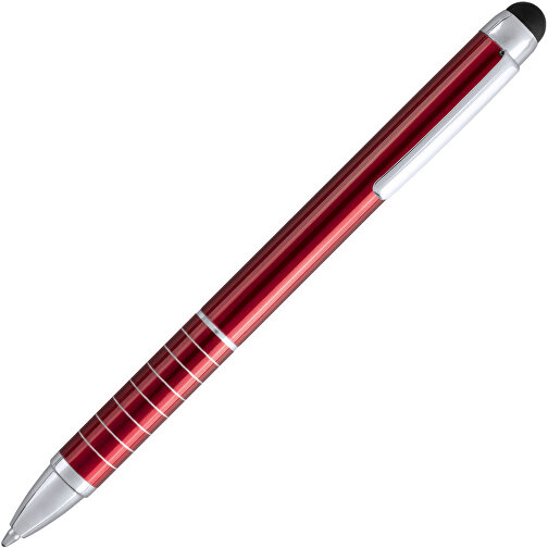 Kugelschreiber Pointer Minox , rot, Aluminium, 12,50cm (Breite), Bild 2