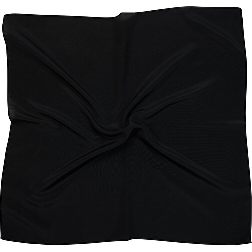 Nicki tørklæde, Crêpe de Chine af ren silke, uni, ca. 90x90 cm, Billede 1