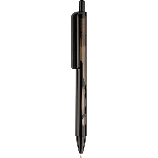 Kugelschreiber Favour Bunt , Promo Effects, schwarz, Kunststoff, 14,20cm (Länge), Bild 1