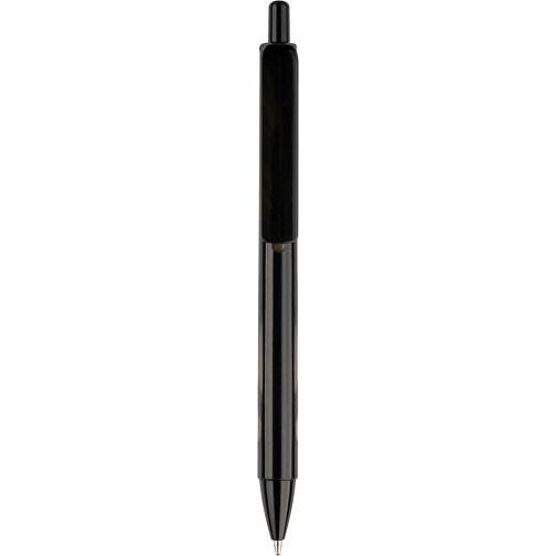 Kugelschreiber Favour Bunt , Promo Effects, schwarz, Kunststoff, 14,20cm (Länge), Bild 3