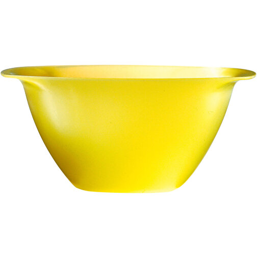 Schale 'Breakfast' , trend-gelb PP, Kunststoff, 16,40cm x 7,60cm x 14,00cm (Länge x Höhe x Breite), Bild 1
