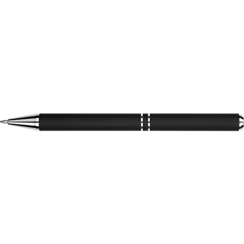 Kugelschreiber Lagos Matt , Promo Effects, schwarz, Aluminium, 14,60cm x 1,10cm (Länge x Breite), Bild 8