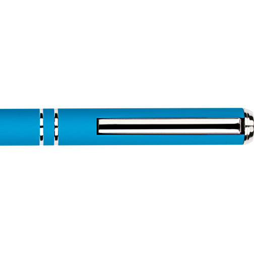 Kugelschreiber Lagos Matt , Promo Effects, hellblau, Aluminium, 14,60cm x 1,10cm (Länge x Breite), Bild 9