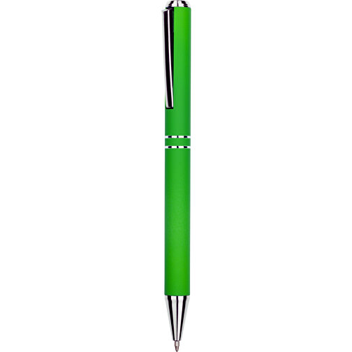 Kugelschreiber Lagos Matt , Promo Effects, grün, Aluminium, 14,60cm x 1,10cm (Länge x Breite), Bild 1