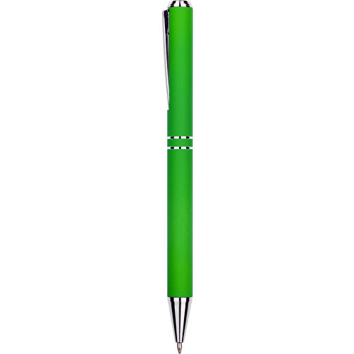Kugelschreiber Lagos Matt , Promo Effects, grün, Aluminium, 14,60cm x 1,10cm (Länge x Breite), Bild 3