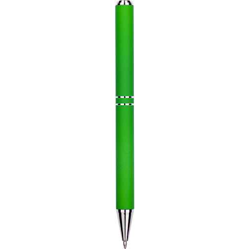 Kugelschreiber Lagos Matt , Promo Effects, grün, Aluminium, 14,60cm x 1,10cm (Länge x Breite), Bild 4