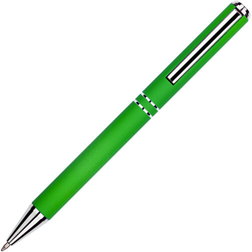 Kugelschreiber Lagos Matt , Promo Effects, grün, Aluminium, 14,60cm x 1,10cm (Länge x Breite), Bild 5
