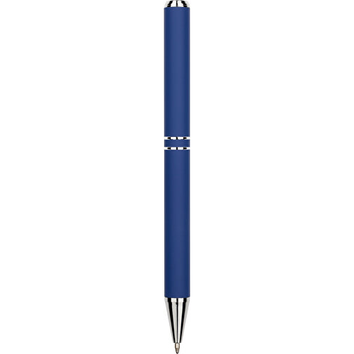 Kugelschreiber Lagos Matt , Promo Effects, dunkelblau, Aluminium, 14,60cm x 1,10cm (Länge x Breite), Bild 4