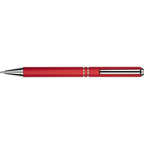 Kugelschreiber Lagos Matt , Promo Effects, rot, Aluminium, 14,60cm x 1,10cm (Länge x Breite), Bild 6