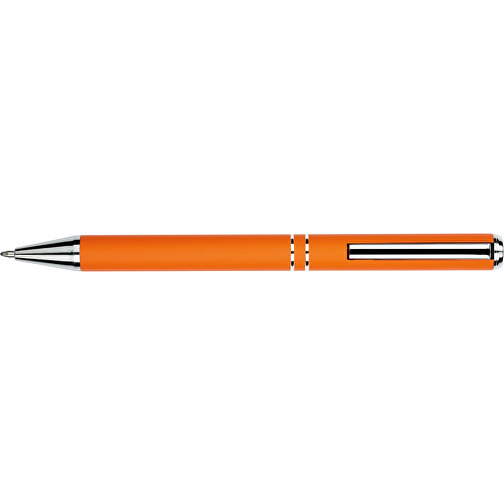 Kugelschreiber Lagos Matt , Promo Effects, orange, Aluminium, 14,60cm x 1,10cm (Länge x Breite), Bild 6