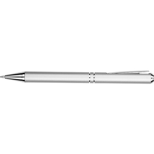Kugelschreiber Lagos Metallic , Promo Effects, silber, Aluminium, 14,70cm x 2,10cm (Länge x Breite), Bild 7