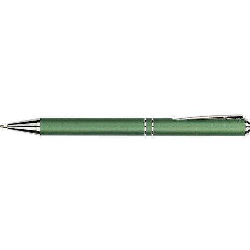 Kugelschreiber Lagos Metallic , Promo Effects, grün, Aluminium, 14,70cm x 2,10cm (Länge x Breite), Bild 7
