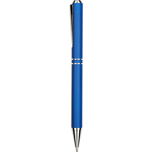 Kugelschreiber Lagos Metallic , Promo Effects, blau, Aluminium, 14,70cm x 2,10cm (Länge x Breite), Bild 3