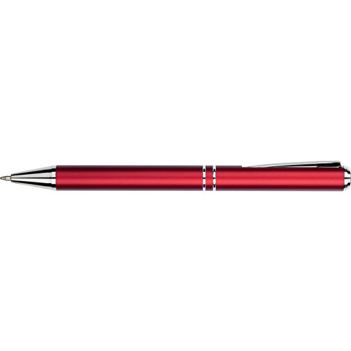 Kugelschreiber Lagos Metallic , Promo Effects, rot, Aluminium, 14,70cm x 2,10cm (Länge x Breite), Bild 8