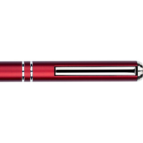 Kugelschreiber Lagos Metallic , Promo Effects, rot, Aluminium, 14,70cm x 2,10cm (Länge x Breite), Bild 9