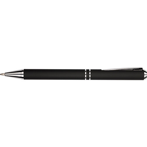 Kugelschreiber Lagos Matt , Promo Effects, schwarz, Aluminium, 14,60cm x 1,10cm (Länge x Breite), Bild 7