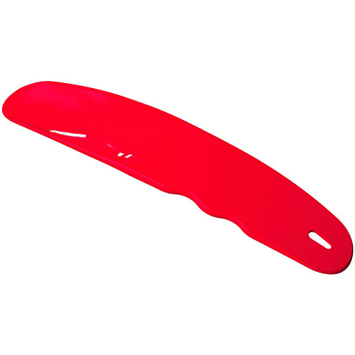 Schuhlöffel 'Grip' , trend-rot PP, Kunststoff, 17,40cm x 1,50cm x 4,30cm (Länge x Höhe x Breite), Bild 1