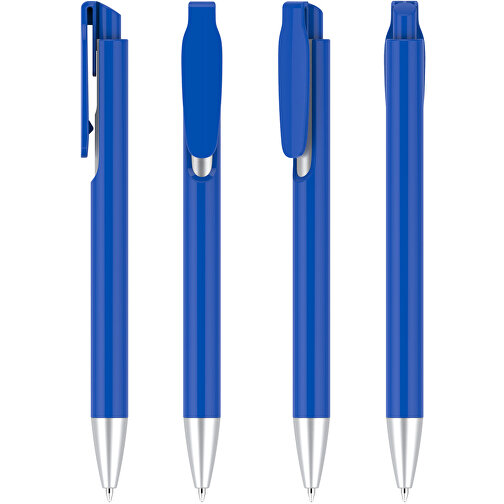 Kugelschreiber – Fanny , Promo Effects, dunkelblau, Kunststoff, 14,00cm x 1,10cm (Länge x Breite), Bild 7