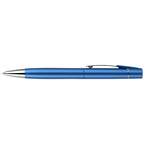 Kugelschreiber Lucky Metallic , Promo Effects, blau metallic, Kunststoff, 14,00cm x 1,10cm (Länge x Breite), Bild 7