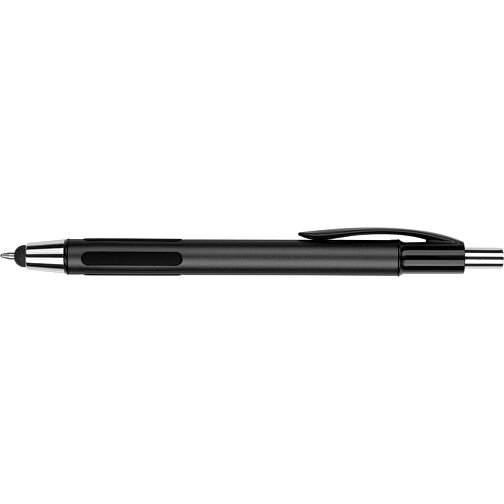 Kugelschreiber Cloud , Promo Effects, schwarz matt, Metall, Kunststoff, 14,50cm (Länge), Bild 5