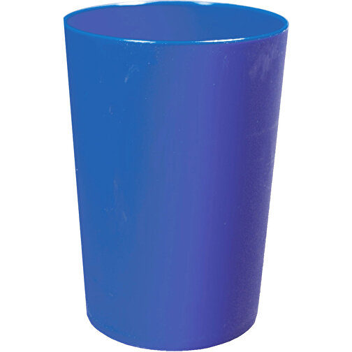 Zahnputzbecher 'Pure' , standard-blau PP, Kunststoff, 9,10cm (Höhe), Bild 1