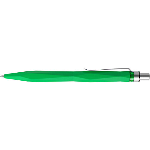 Prodir QS20 Soft Touch PRS Push Kugelschreiber , Prodir, hellgrün / silber satiniert, Kunststoff/Metall, 14,10cm x 1,60cm (Länge x Breite), Bild 5
