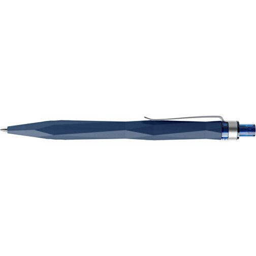 Prodir QS20 Soft Touch PRS Push Kugelschreiber , Prodir, sodalithblau / silber, Kunststoff/Metall, 14,10cm x 1,60cm (Länge x Breite), Bild 5