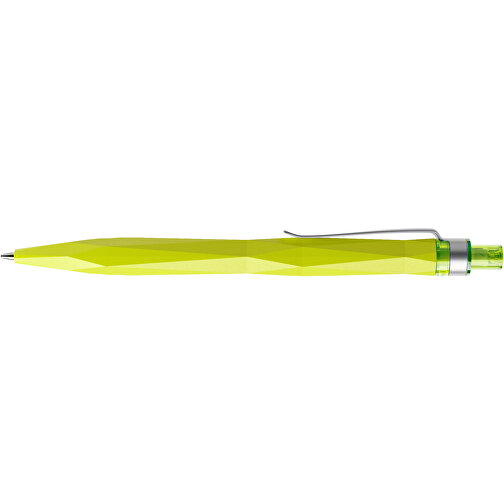 Prodir QS20 PMS Push Kugelschreiber , Prodir, gelbgrün, Kunststoff/Metall, 14,10cm x 1,60cm (Länge x Breite), Bild 5