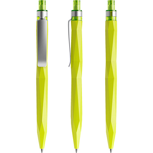 Prodir QS20 PMS Push Kugelschreiber , Prodir, gelbgrün, Kunststoff/Metall, 14,10cm x 1,60cm (Länge x Breite), Bild 6