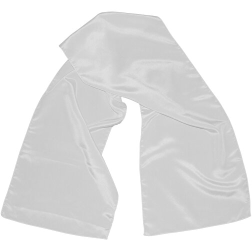 Skjerf, ren silke Crêpe de Chine, uni ca. 27x150 cm, Bilde 1
