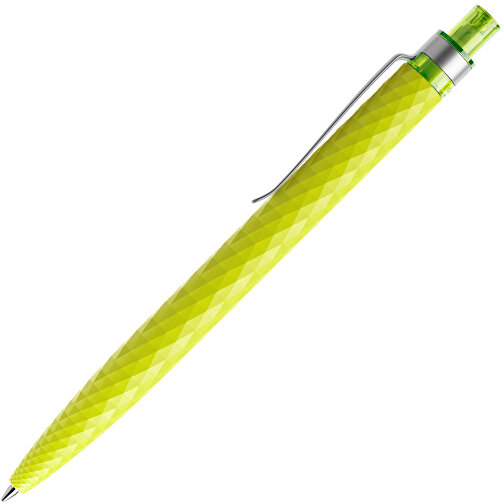 Prodir QS01 PMS Push Kugelschreiber , Prodir, gelbgrün, Kunststoff/Metall, 14,10cm x 1,60cm (Länge x Breite), Bild 4