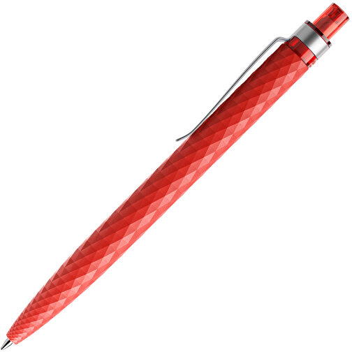 Prodir QS01 PMS Push Kugelschreiber , Prodir, rot, Kunststoff/Metall, 14,10cm x 1,60cm (Länge x Breite), Bild 4