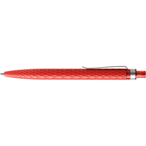 Prodir QS01 PMS Push Kugelschreiber , Prodir, rot, Kunststoff/Metall, 14,10cm x 1,60cm (Länge x Breite), Bild 5