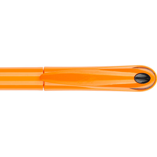 Kugelschreiber Halo , Promo Effects, orange / schwarz, Kunststoff, 14,00cm (Länge), Bild 9