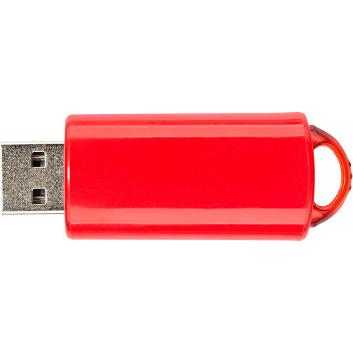 USB-Stick SPRING 3.0 64GB , Promo Effects MB , rot MB , 65 GB , Kunststoff MB , 10 - 45 MB/s MB , 5,80cm x 1,20cm x 2,10cm (Länge x Höhe x Breite), Bild 4