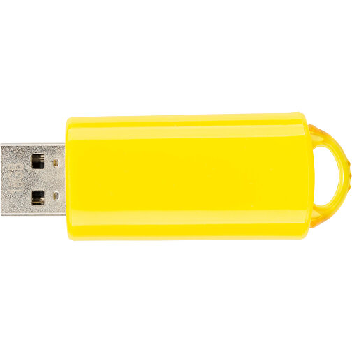 USB-Stick SPRING 3.0 32GB , Promo Effects MB , gelb MB , 32 GB , Kunststoff MB , 10 - 45 MB/s MB , 5,80cm x 1,20cm x 2,10cm (Länge x Höhe x Breite), Bild 4