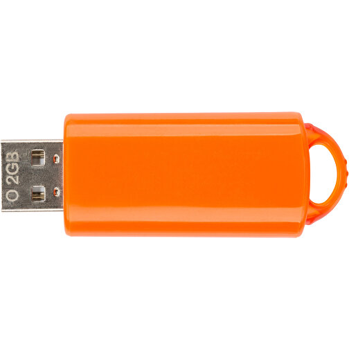 USB-Stick SPRING 3.0 32GB , Promo Effects MB , orange MB , 32 GB , Kunststoff MB , 10 - 45 MB/s MB , 5,80cm x 1,20cm x 2,10cm (Länge x Höhe x Breite), Bild 4