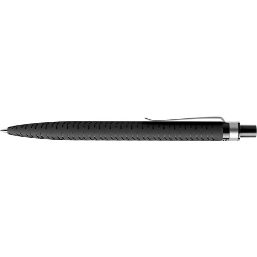 Prodir QS03 PMS Push Kugelschreiber , Prodir, schwarz/silber, Kunststoff/Metall, 14,10cm x 1,60cm (Länge x Breite), Bild 5