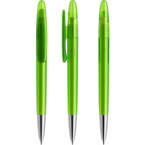 Prodir DS5 TFS Twist Kugelschreiber , Prodir, lindgrün, Kunststoff/Metall, 14,30cm x 1,60cm (Länge x Breite), Bild 6