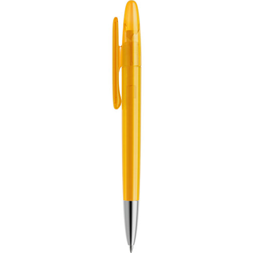 Prodir DS5 TFS Twist Kugelschreiber , Prodir, gelb, Kunststoff/Metall, 14,30cm x 1,60cm (Länge x Breite), Bild 2