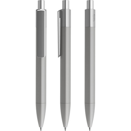 Prodir DS4 PMM Push Kugelschreiber , Prodir, delfingrau / silber satiniert, Kunststoff, 14,10cm x 1,40cm (Länge x Breite), Bild 6
