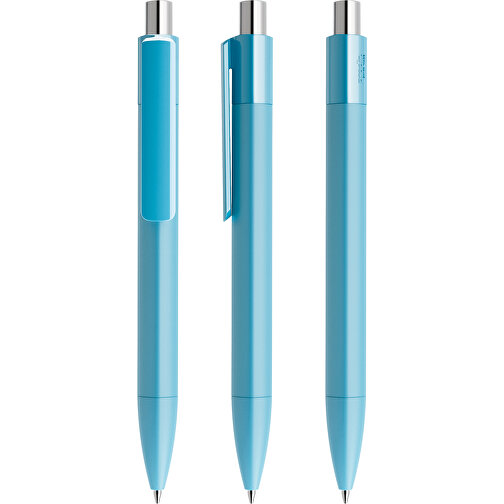 Prodir DS4 PMM Push Kugelschreiber , Prodir, dusty blue / silber poliert, Kunststoff, 14,10cm x 1,40cm (Länge x Breite), Bild 6